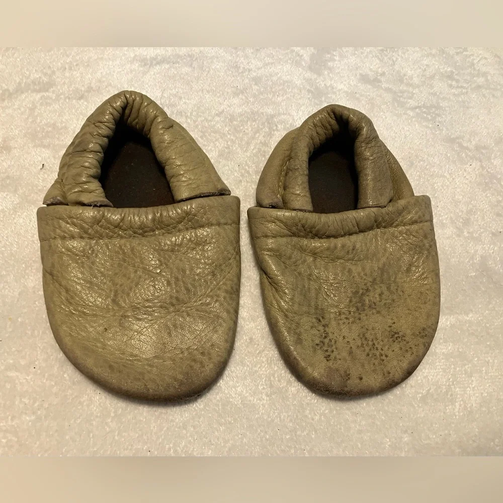 Cozy Tan Leather BabyShoes